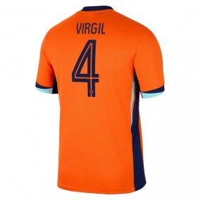 Prima Maglia Paesi Bassi Virgil 4 Euro 2024